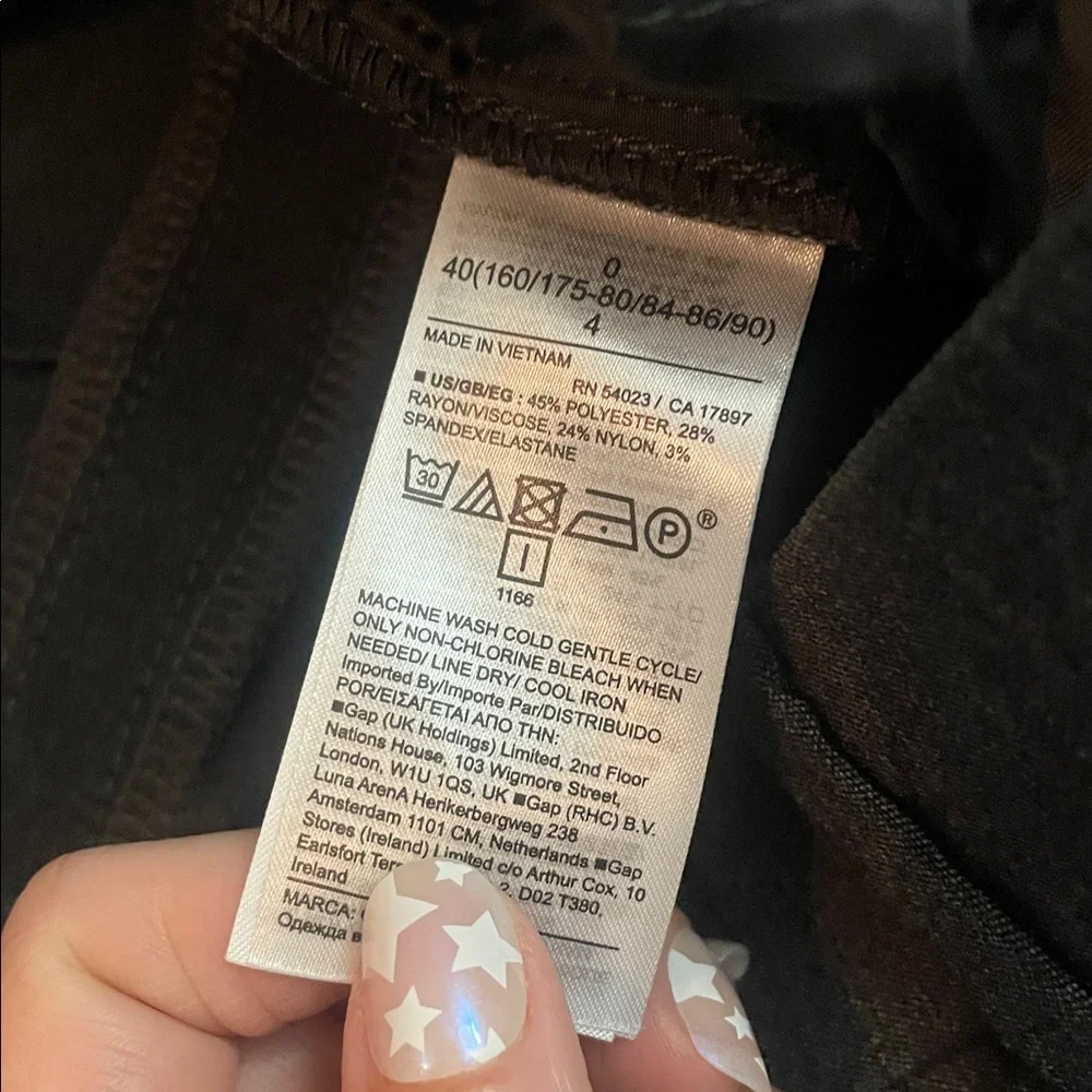 NWT GAP Skinny Ankle Mid Rise Dress Pants - Picture 6 of 7